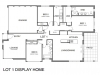 1.2 bch - display home - Shelly Beach - plan