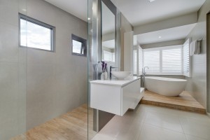 Port Macquarie – interior design - main bathroom – North shore
