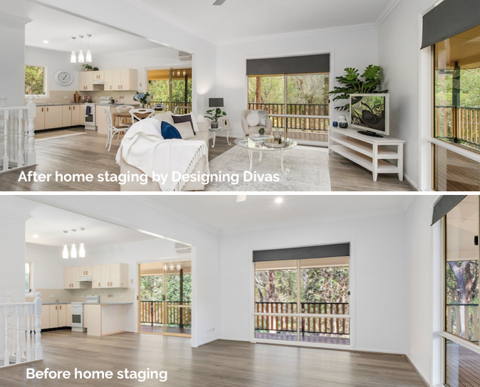 home staging port macquarie - after & before ^ geary St (hem) Designing Divas