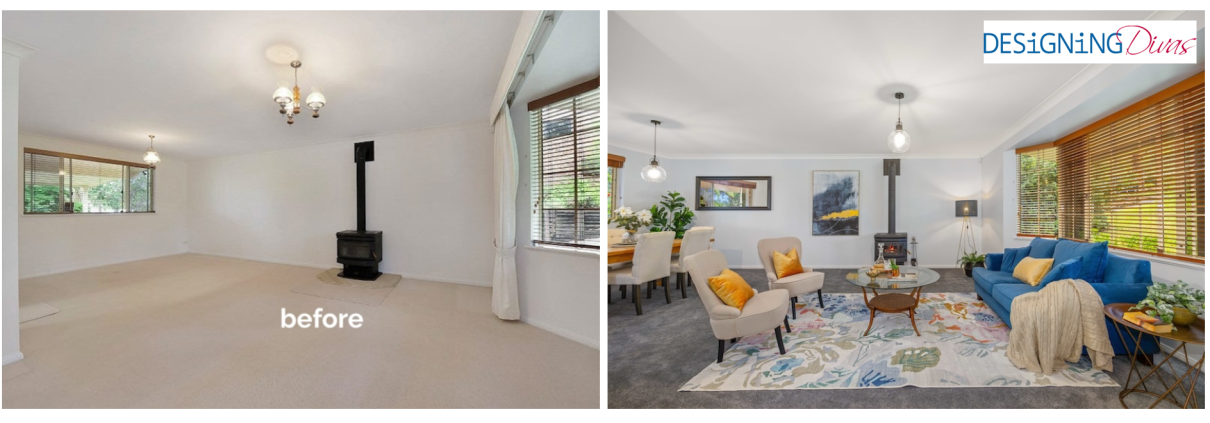 home staging port macquarie- before & after - www.designingdivas.com,au