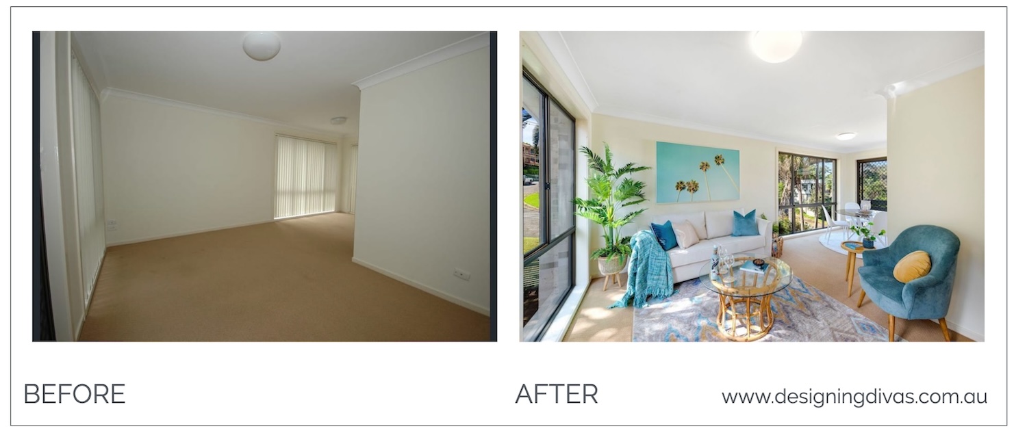 b&a 11 - before and after home staging - www.designingdivas.com.au