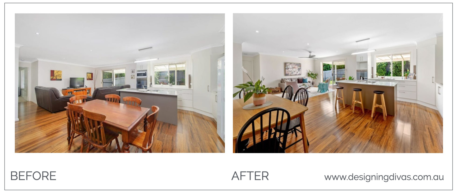 b&a 40 - DIY vs pro - home staging Port Macquarie - www.designingdivas.com.au