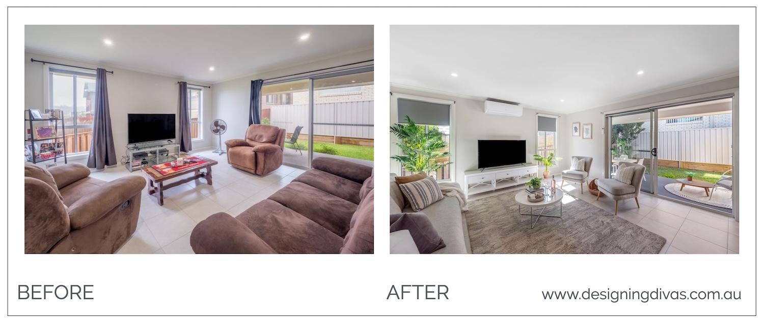 b&a 43 DIY vs pro - home staging Port Macquarie - www.designingdivas.com.au - DIY vs pro