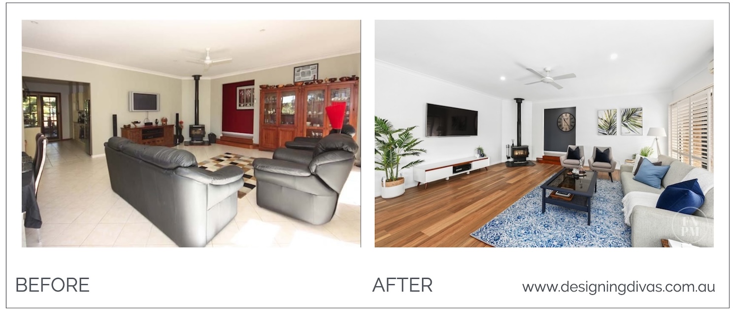 b&a 45 DIY vs pro - home staging Port Macquarie - www.designingdivas.com.au