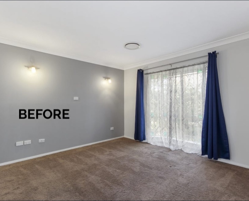 2b before Home staging Port Macquarie - 78 Major Innes Road - www.designingdivas.com.au