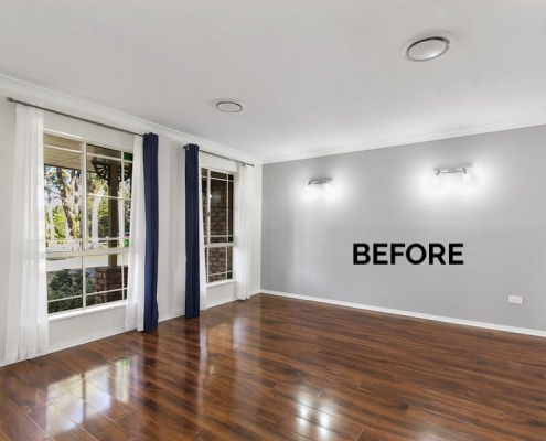 5a before Home staging Port Macquarie - 78 Major Innes Road - www.designingdivas.com.au